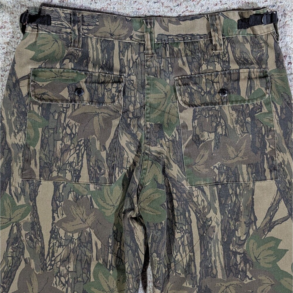 Winchester Hunting Pants Trebark Camo Mens LARGE Upland Briar Brush Guard Zips - Picture 7 of 8